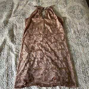 CANDIES VELVET ROSE DRESS